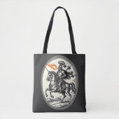 Tote Bag Alloces Le Maréchal qui crache du feu (Devant)