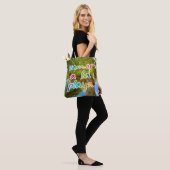 Tote Bag allons à la plage (Sur le modèle)
