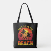 Tote Bag Allons à la Plage (Dos)