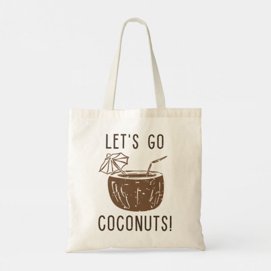 Tote Bag Allons au coco (Dos)