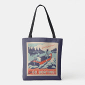 Tote Bag Allons en bateau (Dos)