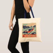 Tote Bag Allons en bateau (Devant (produit))