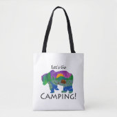 Tote Bag Allons-y Camping (Devant)