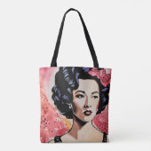 Tote Bag Allure vintage (Dos)