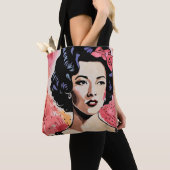 Tote Bag Allure vintage (De près)