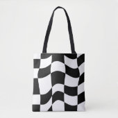 Tote Bag Allure Whimsical : Lined Patterned Abstrait (Devant)