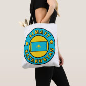Tote Bag Almaty Kazakhstan (De près)