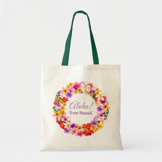 Tote Bag Aloha ! D'Hawaï (Devant)