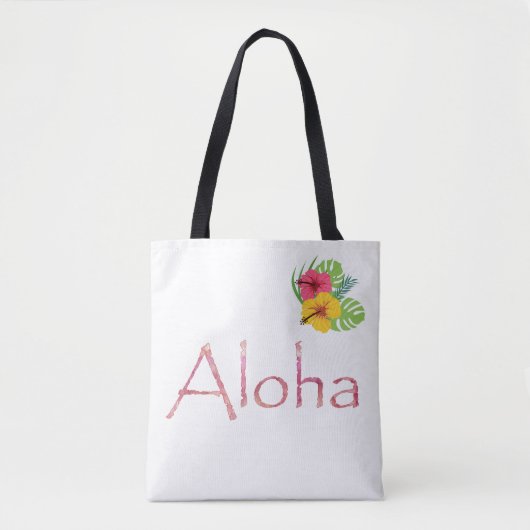 Tote Bag Aloha Fourre-tout (Devant)