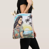 Tote Bag Aloha Girl (De près)