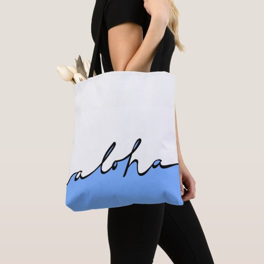 Tote Bag Aloha Hawaii ! (De près)