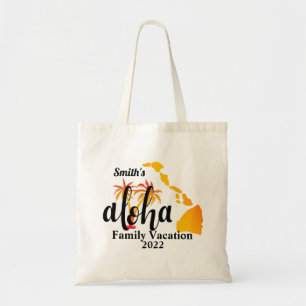 Tote Bag Aloha Hawaii Family Group Vacation de jumelage 202
