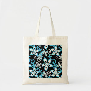 TOTE BAG ALOHA HAWAII (NOIR/BLEU)