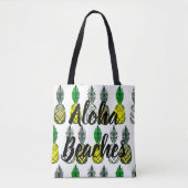 Tote Bag Aloha plages (Devant)