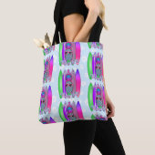 Tote Bag Aloha Plages Surf tropical Ananas (De près)