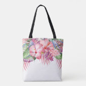 Tote Bag Aloha Tropical Floral (Dos)
