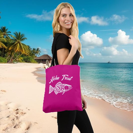 Tote Bag Aloha Trout-Fisherman