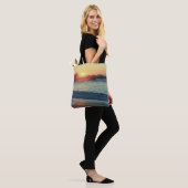 Tote Bag Alors que le soleil se couche...... (Sur le modèle)