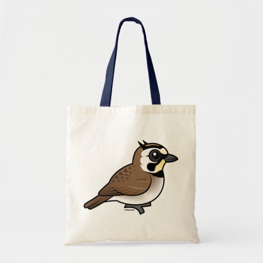Tote Bag Alouette à cornes (Devant)