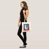 Tote Bag Alpaca Unicorn (Devant (modèle))