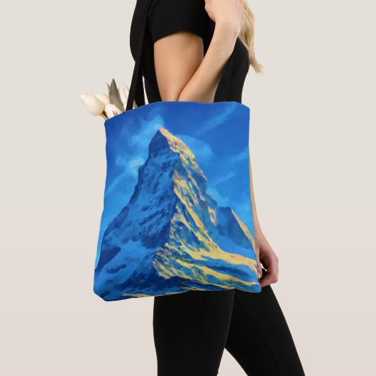 Tote Bag Alpes Matterhorn (De près)