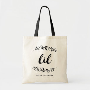 Tote Bag Alpha Chi Omega Petit Couronne