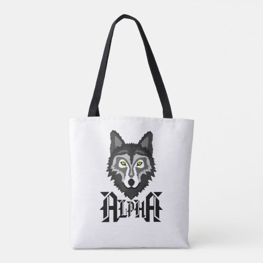 Tote Bag Alpha Wolf (Dos)