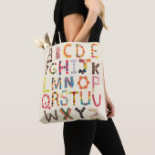 Tote Bag Alphabet amusant (De près)