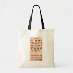 Tote Bag Alphabet arménien