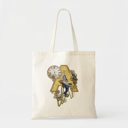 Tote Bag Alphabet, Monogramme A (Devant)