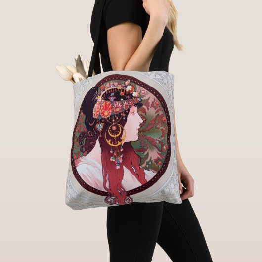 Tote Bag Alphonse Mucha (De près)