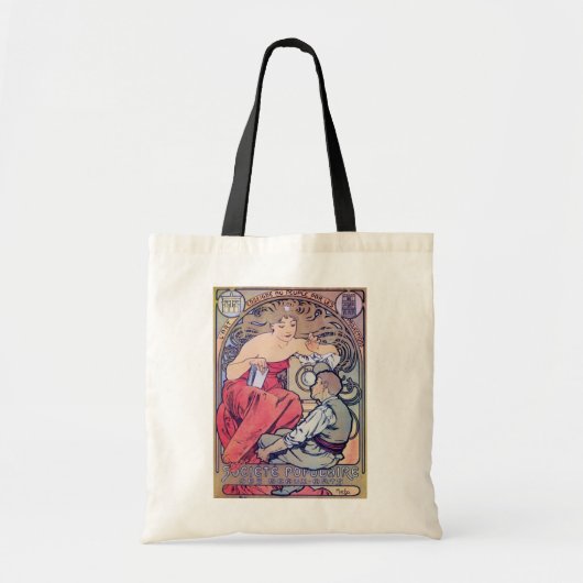 Tote Bag Alphonse Mucha (Devant)