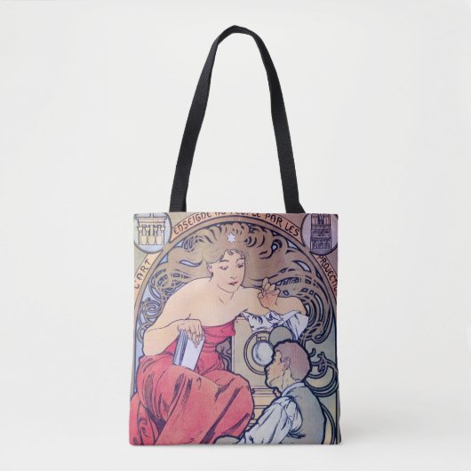 Tote Bag Alphonse Mucha (Devant)