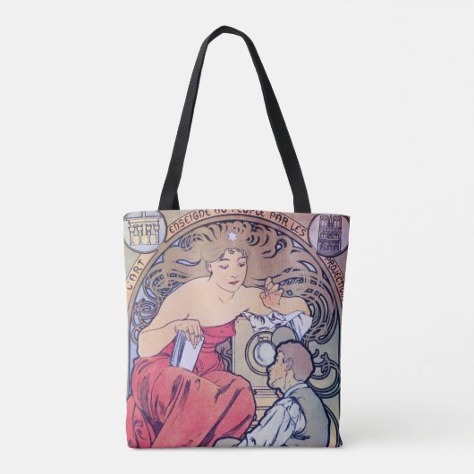Tote Bag Alphonse Mucha (Dos)
