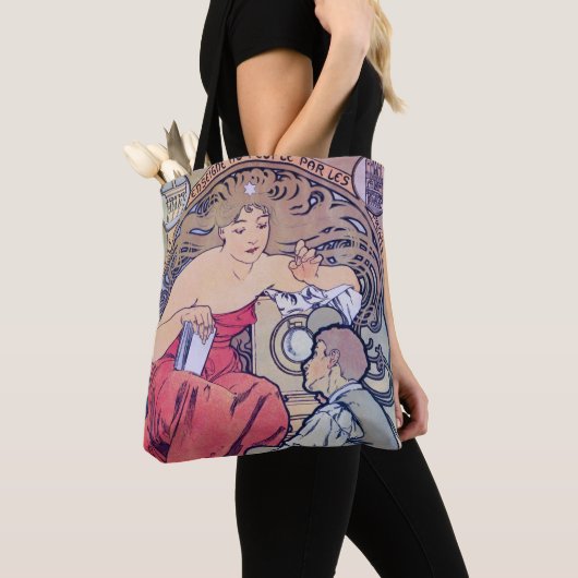 Tote Bag Alphonse Mucha (De près)