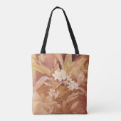 Tote Bag Alphonse Mucha Art Nouveau Détail floral (Dos)