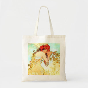 Tote Bag Alphonse Mucha Art Nouveau Été