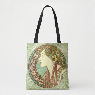 Tote Bag Alphonse Mucha Laurel GalleryHD