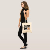 Tote Bag "Always Keep Smiling" Groovy 70s Font (Devant (modèle))