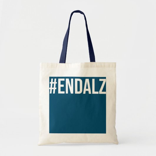 Tote Bag alzheimers sensibilisation ruban violet démence ma (Devant)