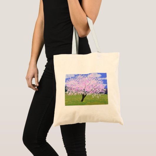 Tote Bag Amande en fleurs (Devant (produit))