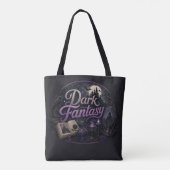 Tote Bag Amant de fantasy sombre (Dos)
