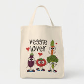Tote Bag Amant végétarien (Devant)
