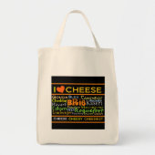 Tote Bag Amants de fromage (Devant)