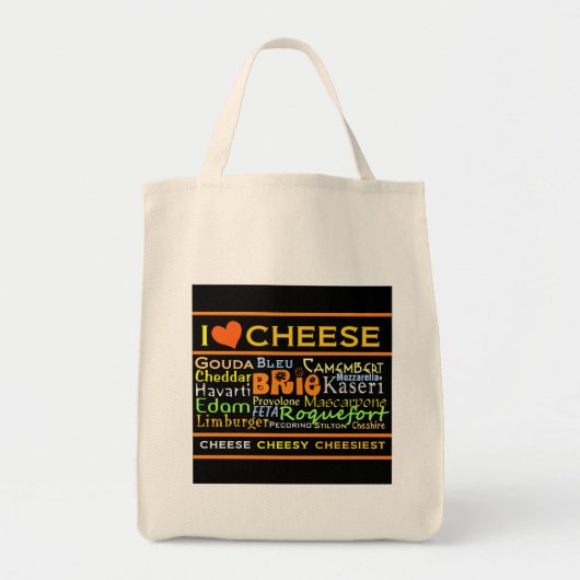 Tote Bag Amants de fromage (Devant)