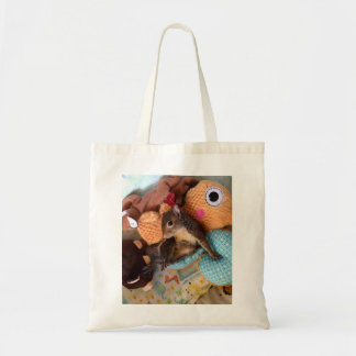 Tote Bag Amarante Squirrelly Fourre-tout qui respecte