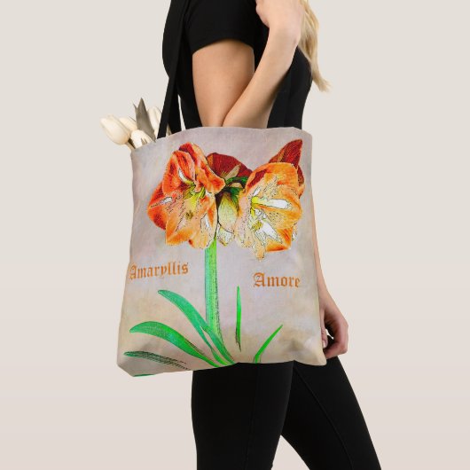 Tote Bag Amaryllis (De près)