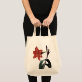 Tote Bag Amaryllis barrée (Devant (produit))