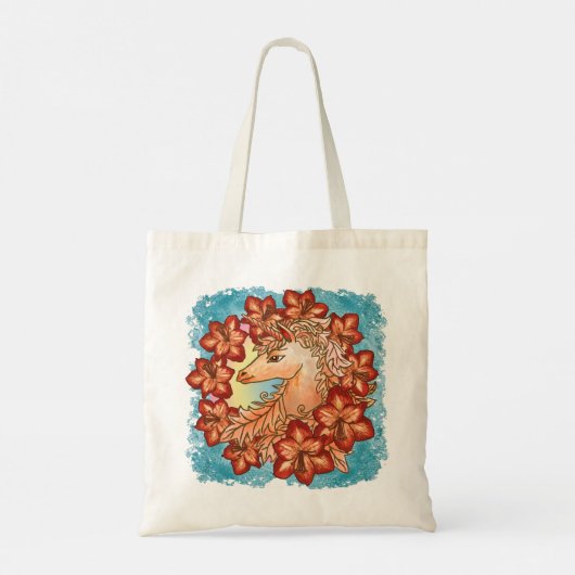 Tote Bag Amaryllis Unicorn (Dos)