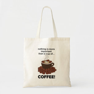 Tote Bag Amateur de café drôle